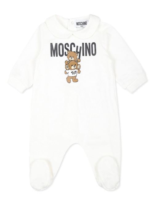 Tutina neonato con orsetti MOSCHINO BABY | MZY037LCA1410063